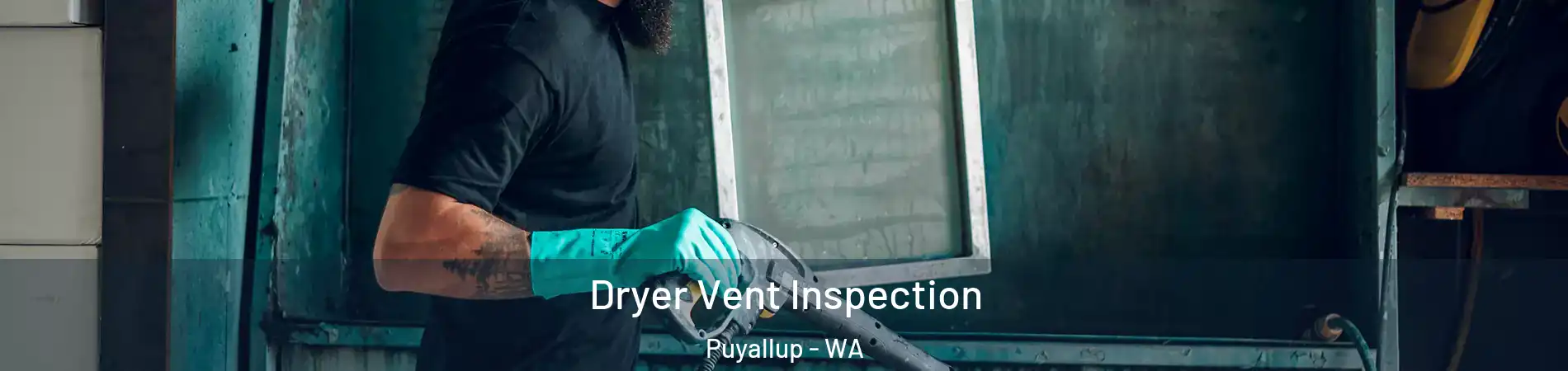  Dryer Vent Inspection Puyallup - WA