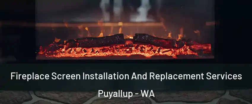  Fireplace Screen Installation And Replacement Services Puyallup - WA