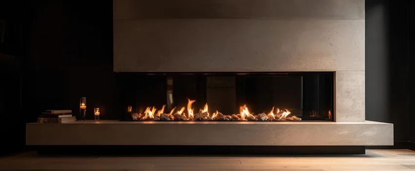 Gas Fireplace Ember Bed Design Services in Puyallup, Washington