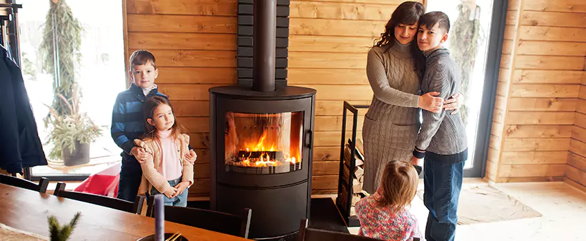 Morso Cast Iron Fireplace Insert Installation in Puyallup, Washington