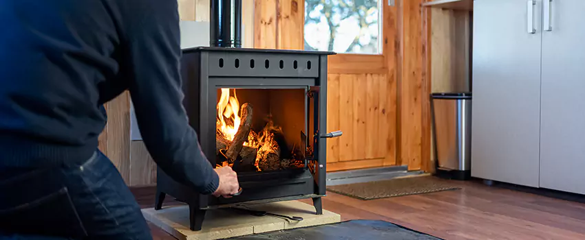 Open Hearth Wood Fireplace Installation in Puyallup, WA