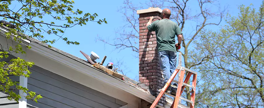 Vinyl and PVC Chimney Flashing Installation in Puyallup, WA